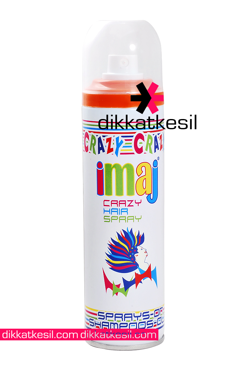 İmaj%20Turuncu%20Renkli%20Saç%20Spreyi,%20Turuncu%20Geçici%20Saç%20Boyası%20100%20ml