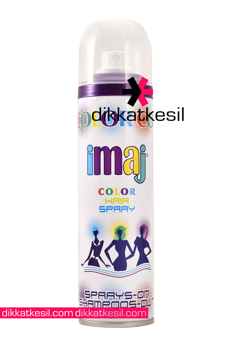 İmaj%20Mor%20Renkli%20Saç%20Spreyi,%20Mor%20Geçici%20Saç%20Boyası%20100%20ml