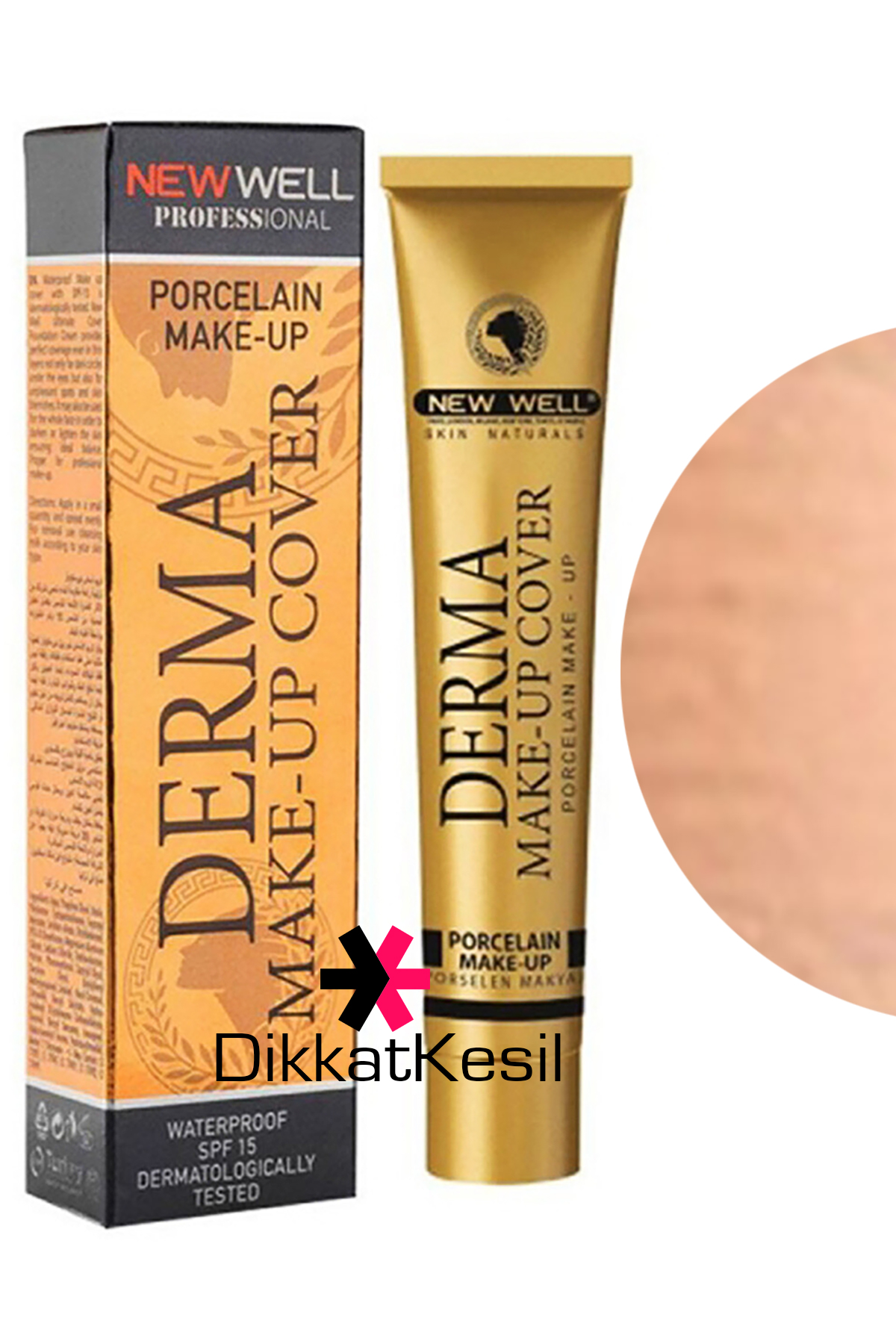 New%20Well%20Derma%20Makeup%20Cover%20Yoğun%20Kapatıcı%20Porselen%20Fondöten%20(Copper%20Rengi%20No%2004)