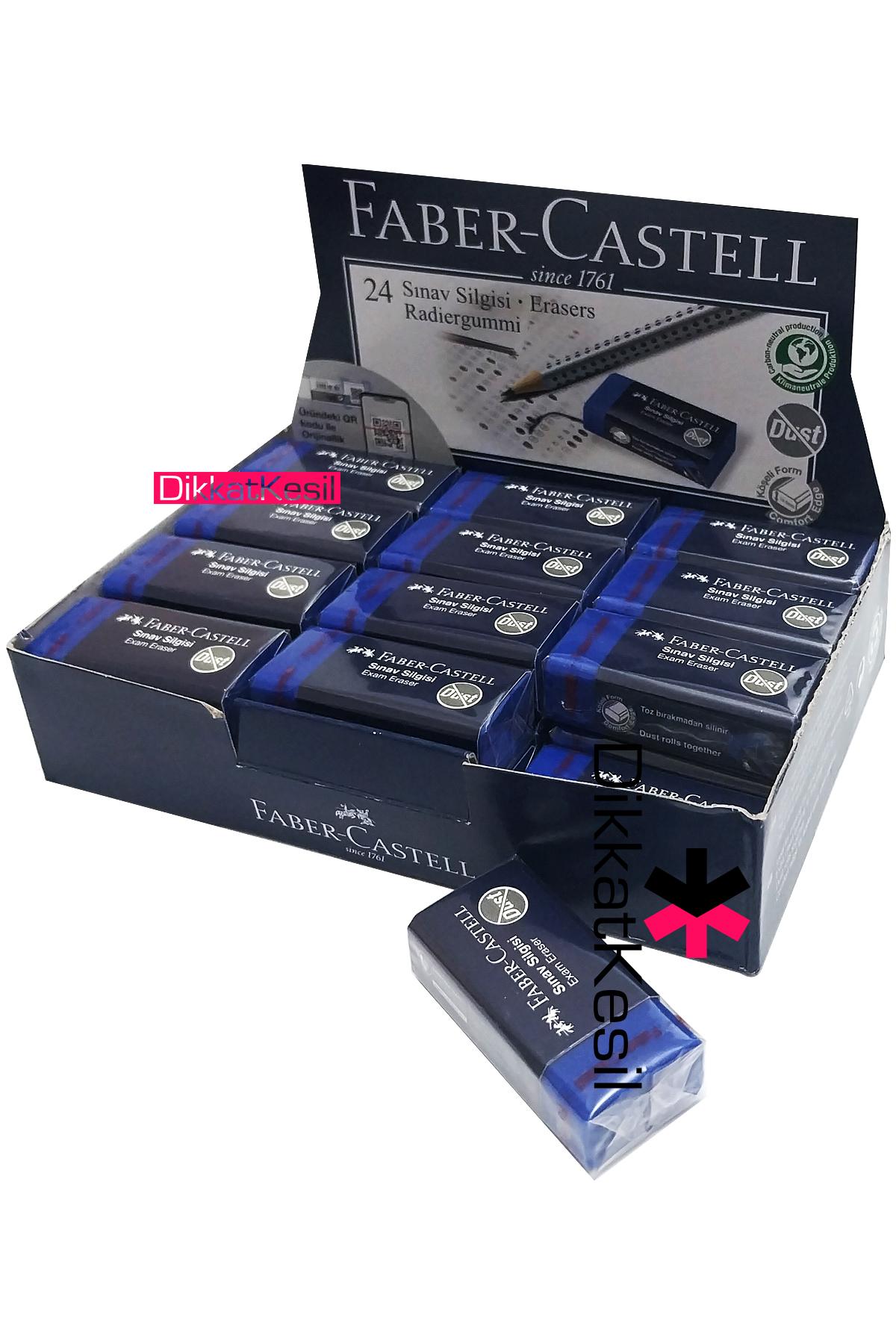 Faber%20Castell%20Sınav%20Silgisi%20Toptan,%20Mavi%20Dust%20Free%20Silgi%2024%20lü