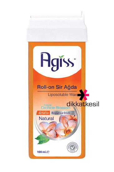 Agiss Roll On Sir Ağda, Naturel Kartuş Ağda 100 ml (Turuncu)