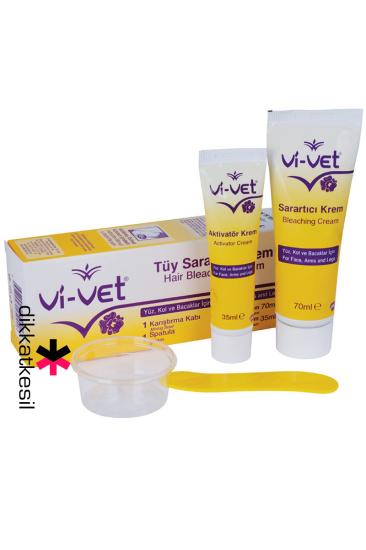 Vi Vet Tüy Sarartıcı Krem 70 ml + 35 ml, (Tüy Açıcı Krem)