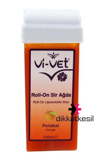 Vi Vet Roll On Sir Ağda, Portakal Kartuş Ağda 100 ml (Turuncu)