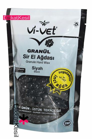 Vi Vet Boncuk Ağda, İnci Granül Sir El Ağdası, Siyah Soyulabilir Ağda 250 gram