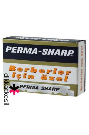 Perma Sharp Yarım Jilet, Kırık Jilet (Berberler İçin) 100 Lü Kutu