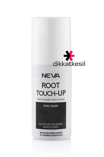 Neva Root Touch Up Saç Dipleri İçin, Anında Kapatıcı (Siyah Renk) Saç Dibi Boyası Spreyi 75 ml