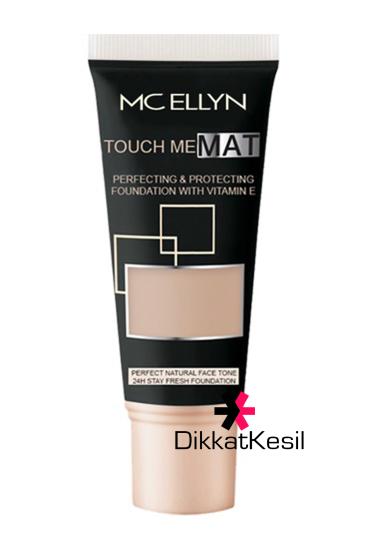 Mc Ellyn Touch Me Fondöten Mat, Matte Face Tone No 01