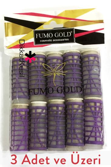 Fumo Gold Kaynatmalı Bigudi, Isıtmalı Saç Bigudisi Mor 10 Lu - 3 Adet ve Üzeri Satın Al