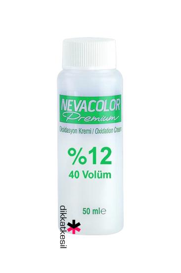 Nevacolor Oksidasyon Kremi, Oksidan Saç Açıcı Sıvı Peroksit %12 40 Volüm 50 ml